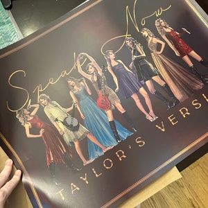 Speak Now (Taylor Version) Lithograph